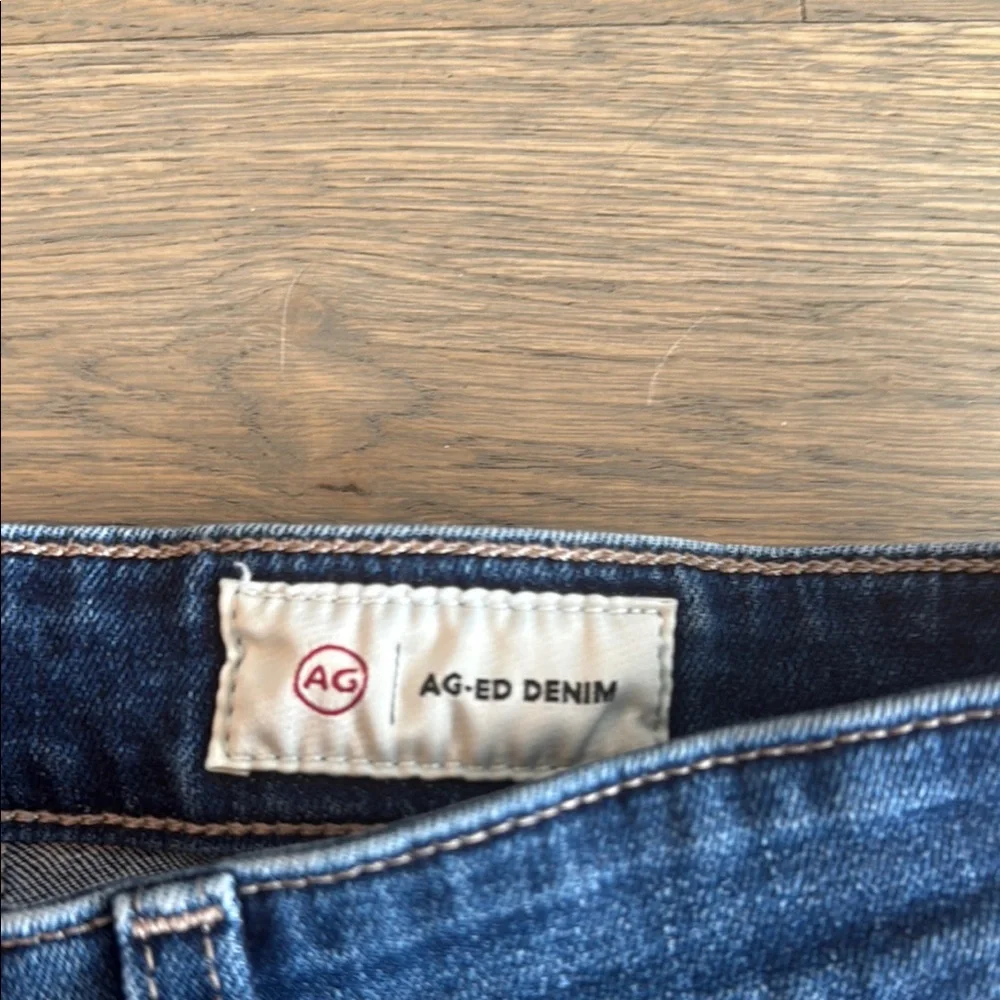 Ag Adriano Goldschmied Mari Mid Rise Slim Straight Leg Jeans (27) - Picture 6 of 6